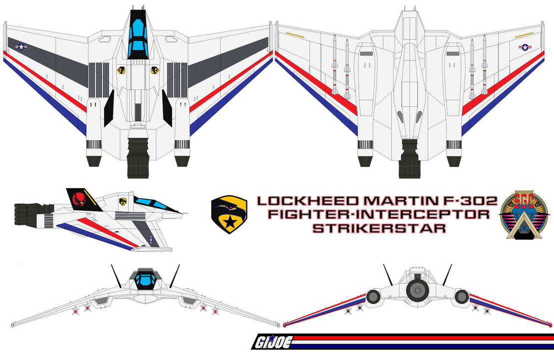 Lockheed Martin F-302 fighter-interceptor Strikers by bagera3005 on ...