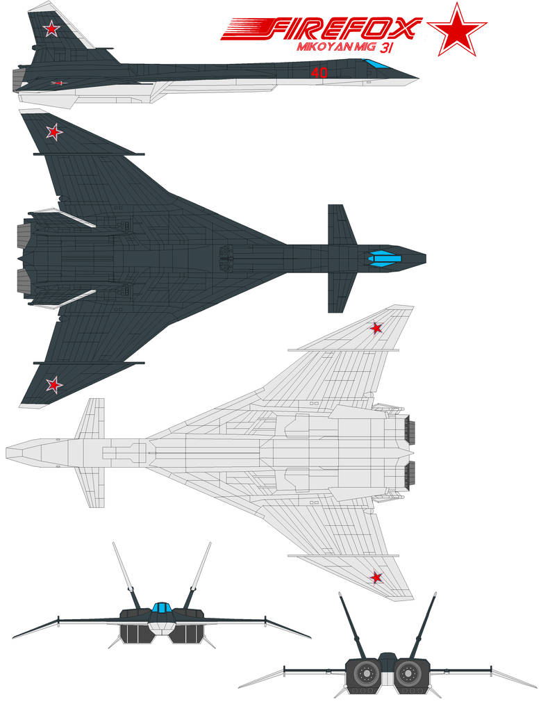 Firefox mig-31 moden by bagera3005 on DeviantArt