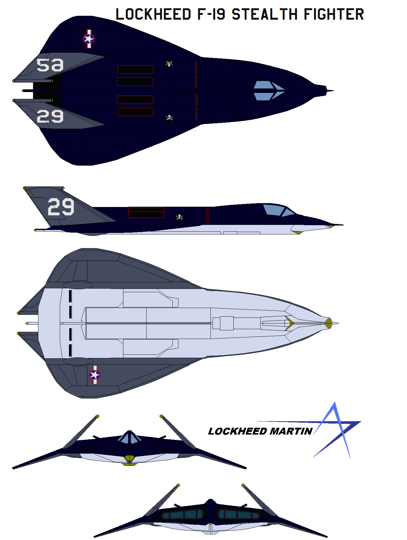 Lockheed F-19 Stealth Fighter NAVY by bagera3005 on DeviantArt