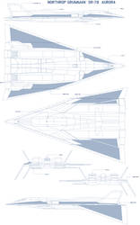 Northrop Grumman SR-78 Aurora blueprint call 2