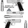 Detonics .45 Combat Master hawks pistol