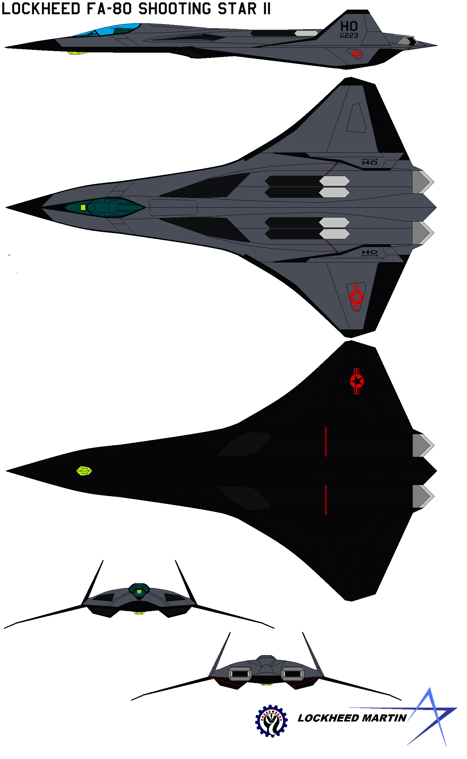 Lockheed FA-80 Shooting Star II by bagera3005 on DeviantArt