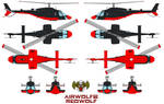 AIRWOLF 2 Redwolf bell 222 by bagera3005