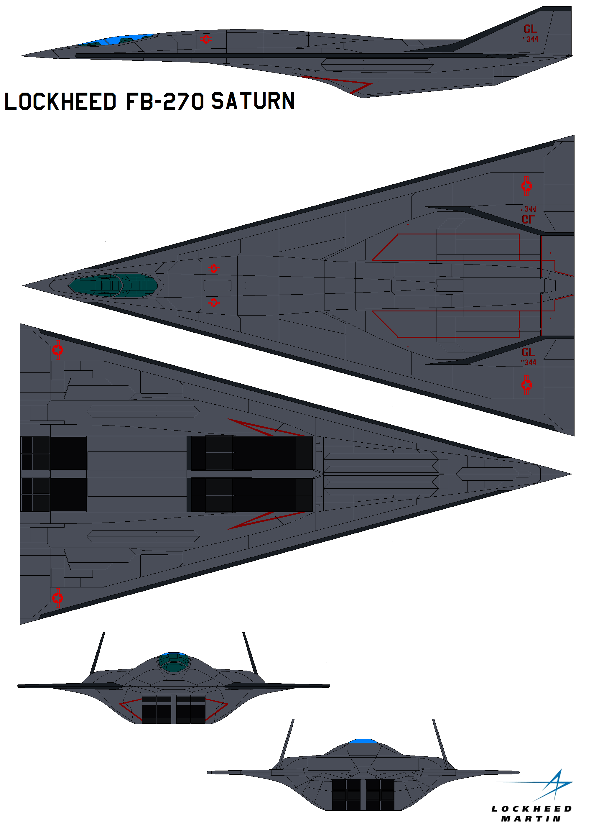 Lockheed FB-270 Saturn ghost by bagera3005 on DeviantArt