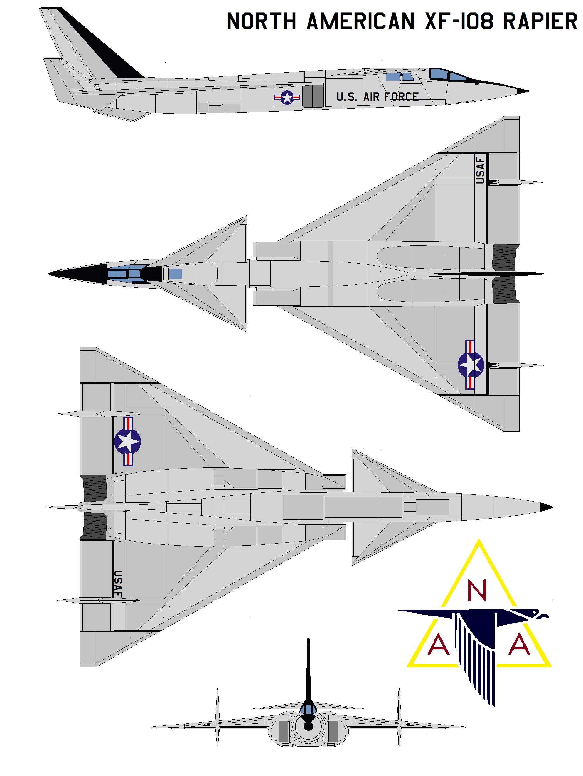 North American Xf 108 Rapier