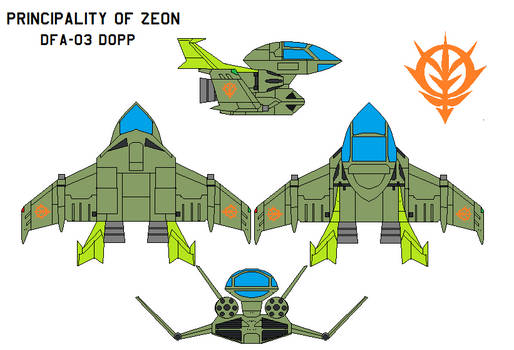 Principality of Zeon DFA-03 Dopp