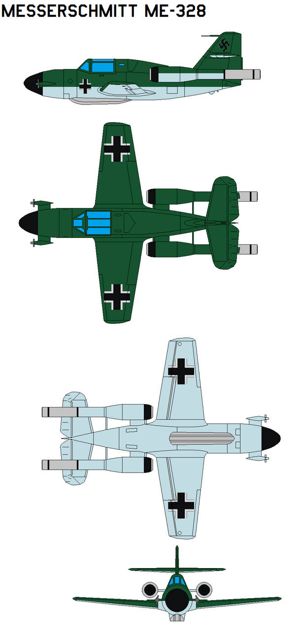 Me 328 Messerschmitt Me-328 by bagera3005 on DeviantArt