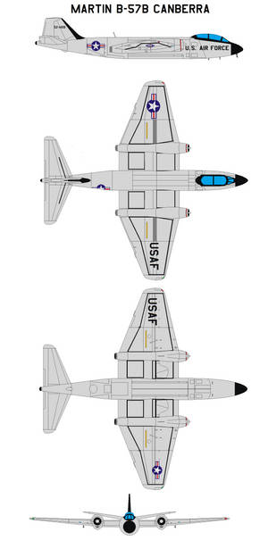 Martin B-57b Canberra