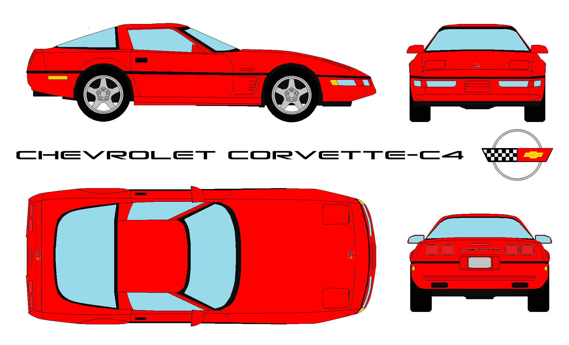 lotus tuned 1990 chevrolet corvette zr1 concept lotus tuned 1990 chevrolet corvette zr1 concept