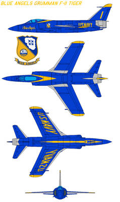 Blue Angels Grumman F-11 Tiger