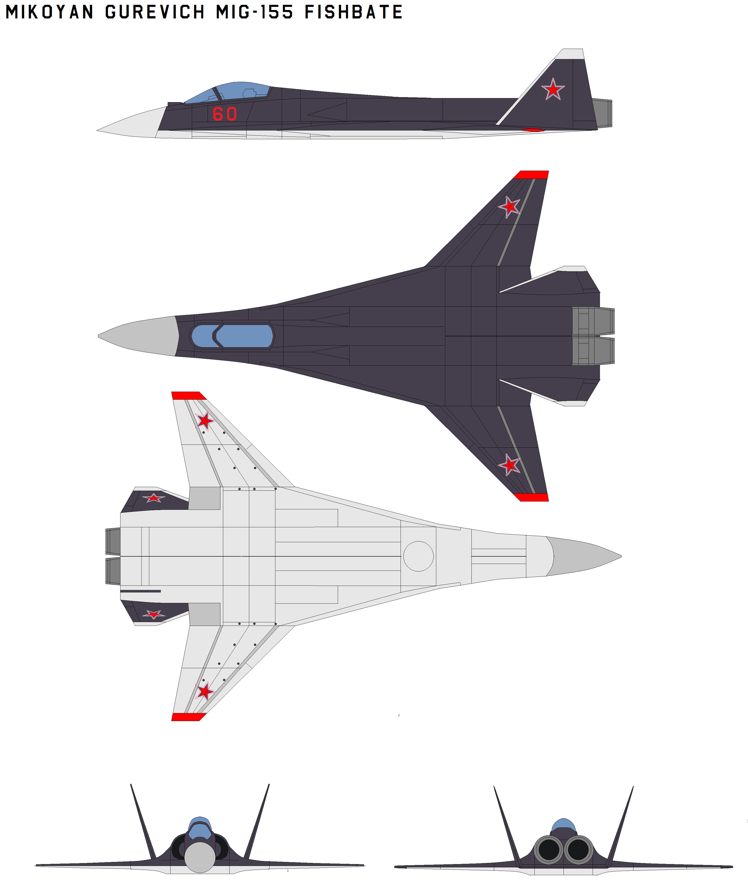 Mikoyan Gurevich MiG-155 fishbate by bagera3005 on DeviantArt