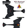 Klingon  K'T'INGA CLASS  Battle Cruiser IKV Rampag