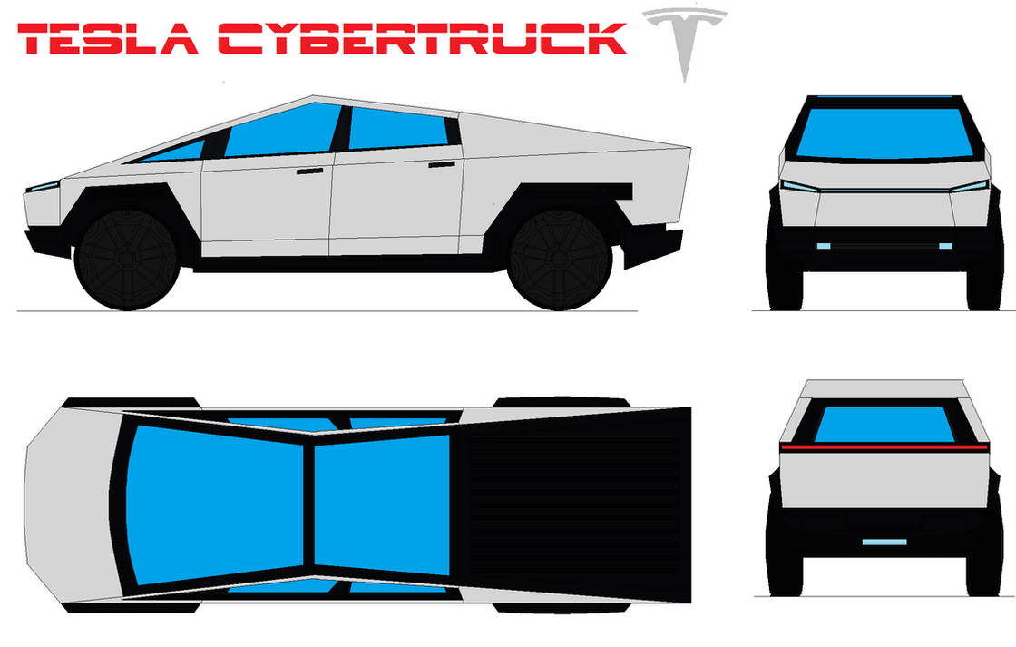 Tesla Cybertruck by bagera3005 on DeviantArt