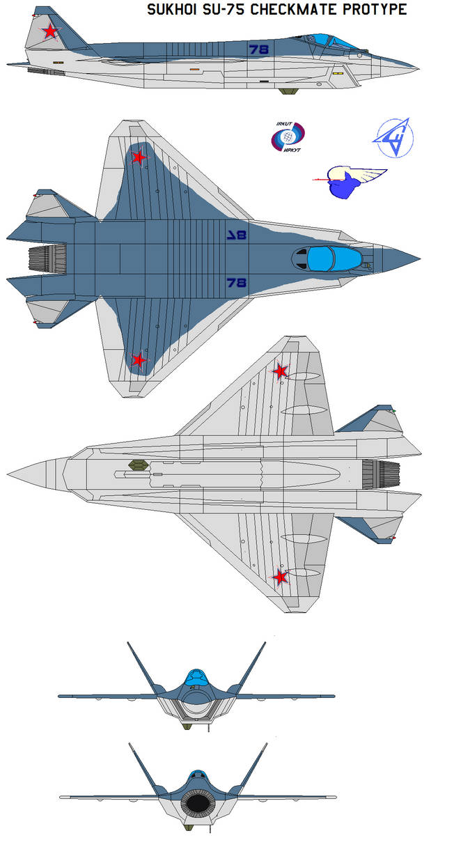 Sukhoi Su-75 Checkmate protype by bagera3005 on DeviantArt
