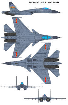 Shenyang J-15  Flying Shark Flanker-X2