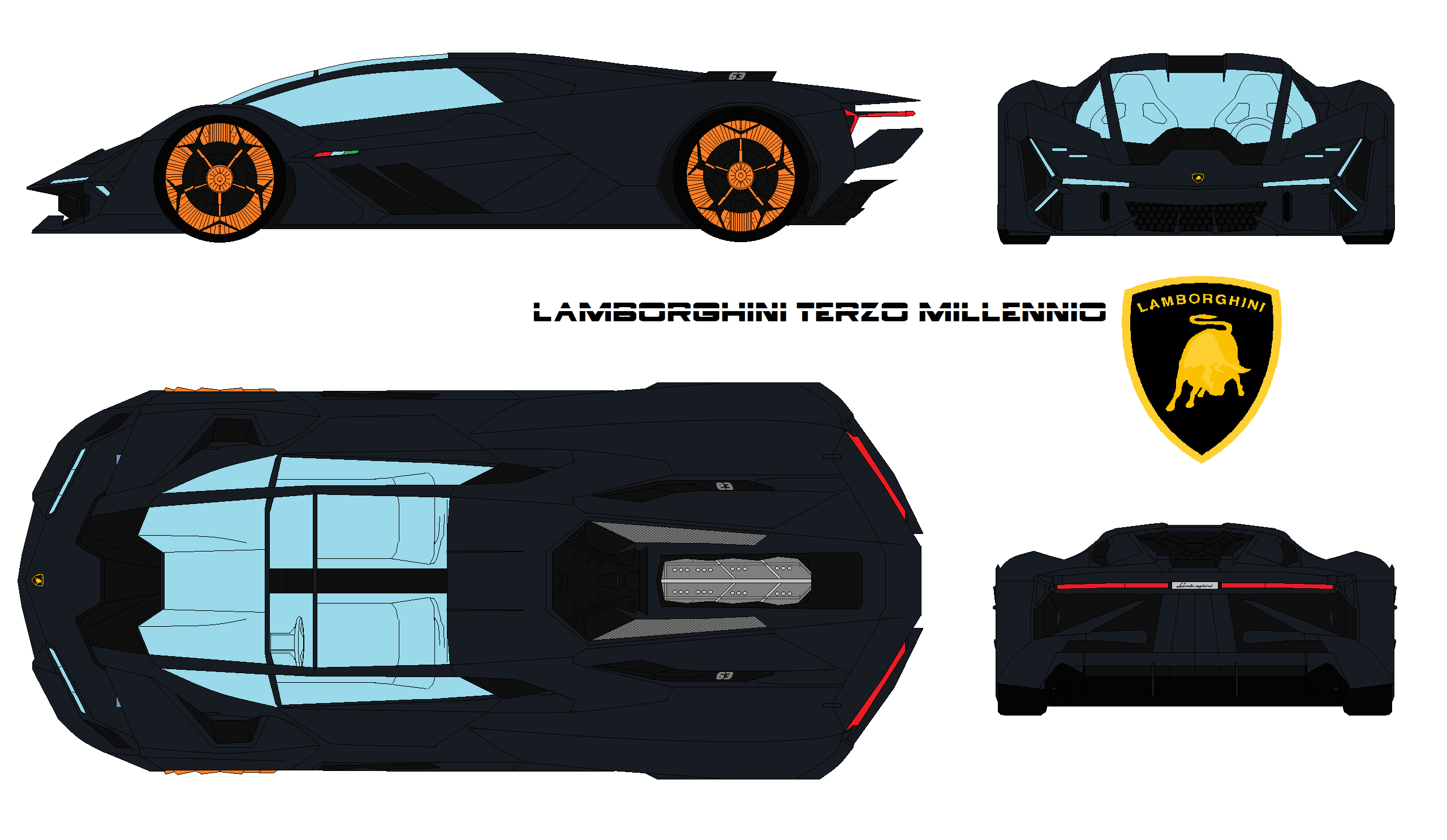 Lamborghini Terzo Millennio Concept Lamborghini's New Fully