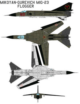 Mikoyan-Gurevich MiG-23 Flogger eastern alliance