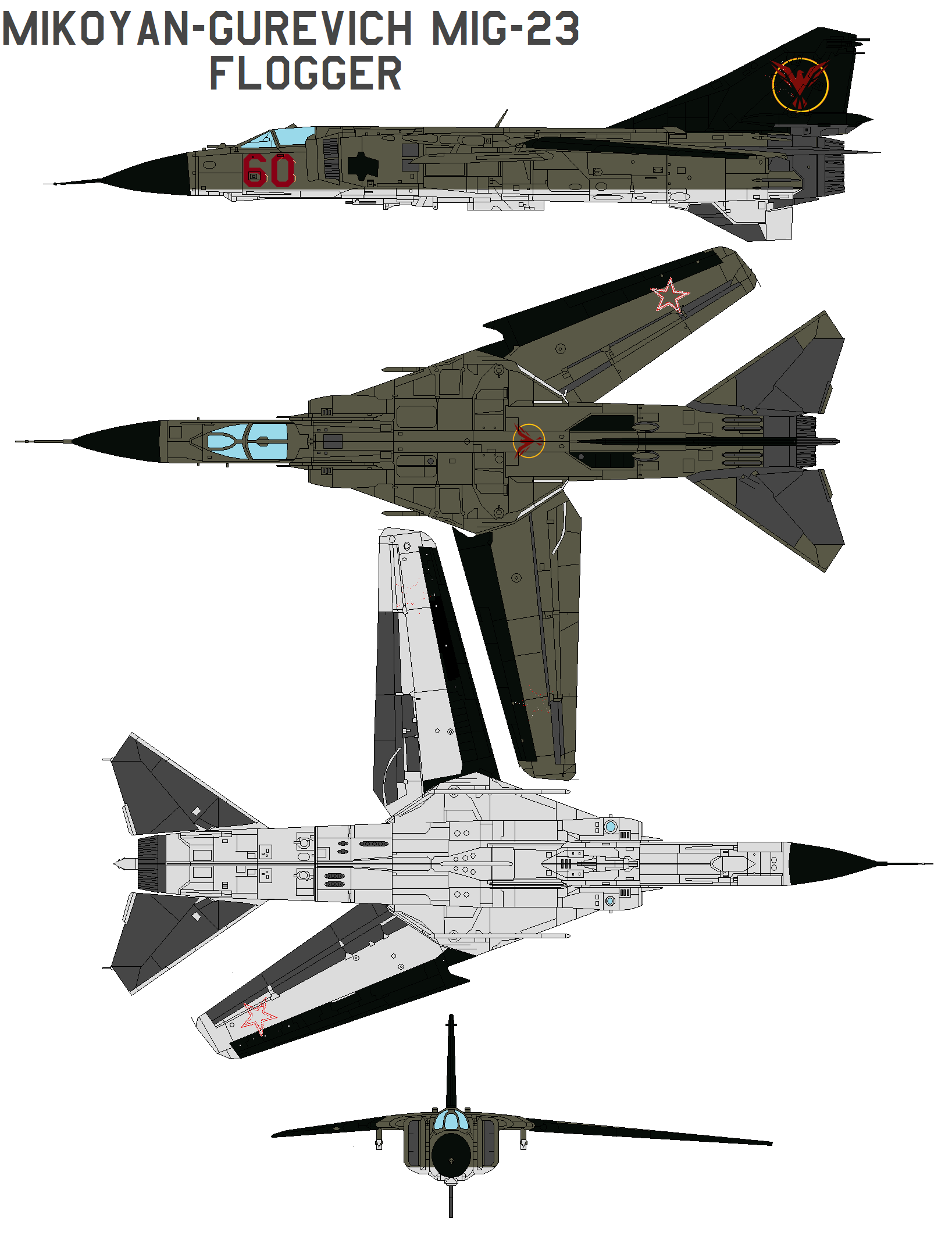 Mikoyan-Gurevich MiG-23 Flogger eastern alliance by bagera3005 on ...