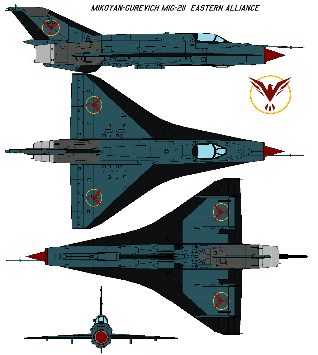MiG-21 Analog eastern alliance by bagera3005 on DeviantArt