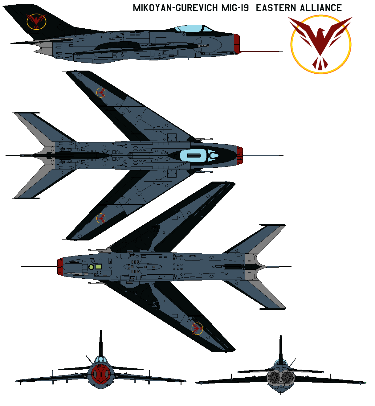 Mikoyan-Gurevich MiG-19 eastern alliance by bagera3005 on DeviantArt