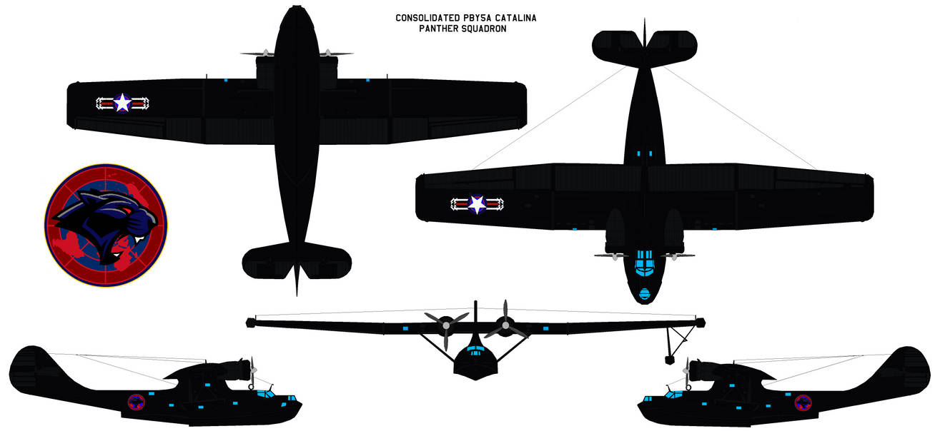 Pby Squadron Insignia Consolidated PBY5a Catalina PANTHER SQUADRON by bagera3005 on DeviantArt
