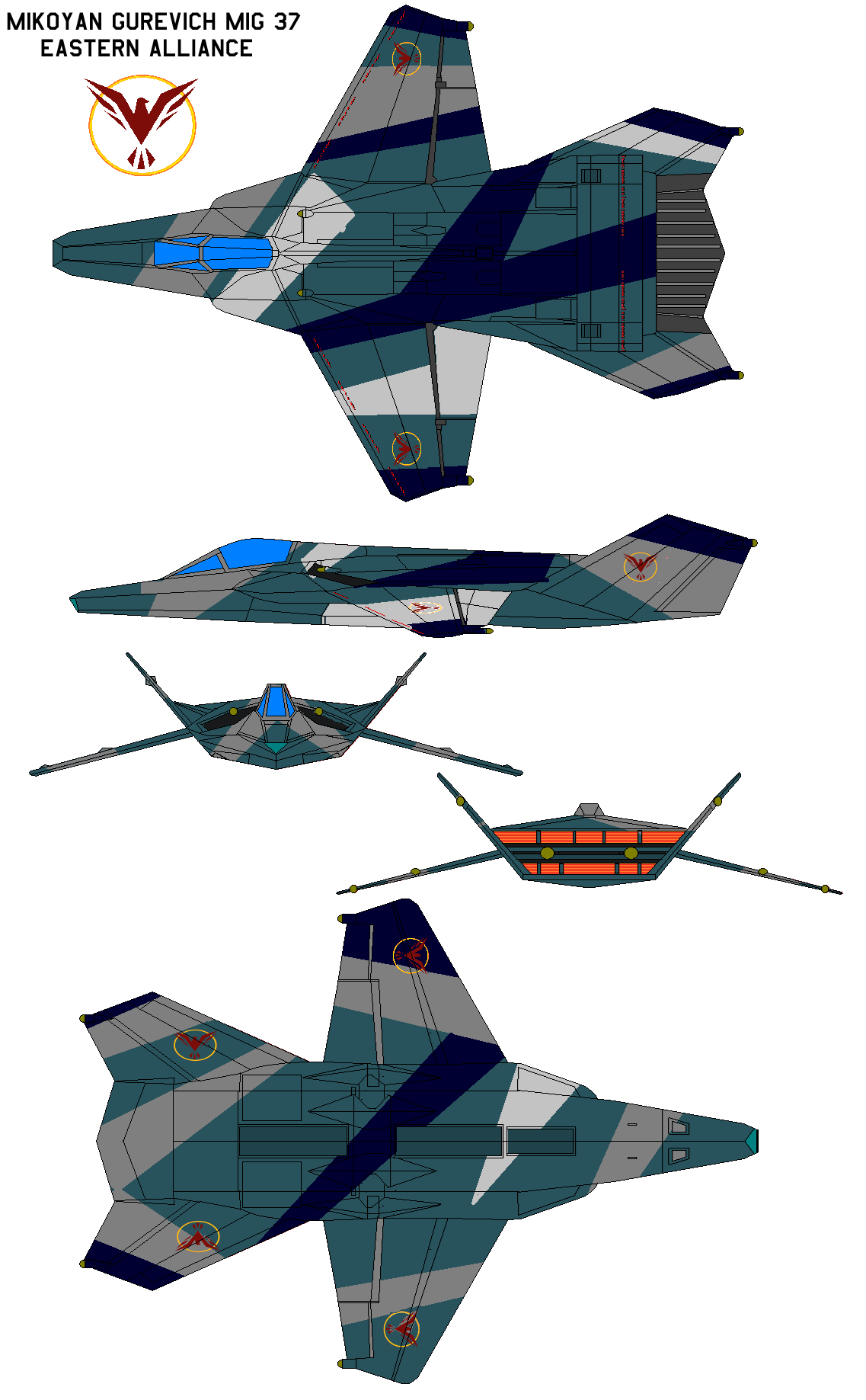 Mikoyan Gurevich MiG 37-E Eastern Alliance by bagera3005 on DeviantArt