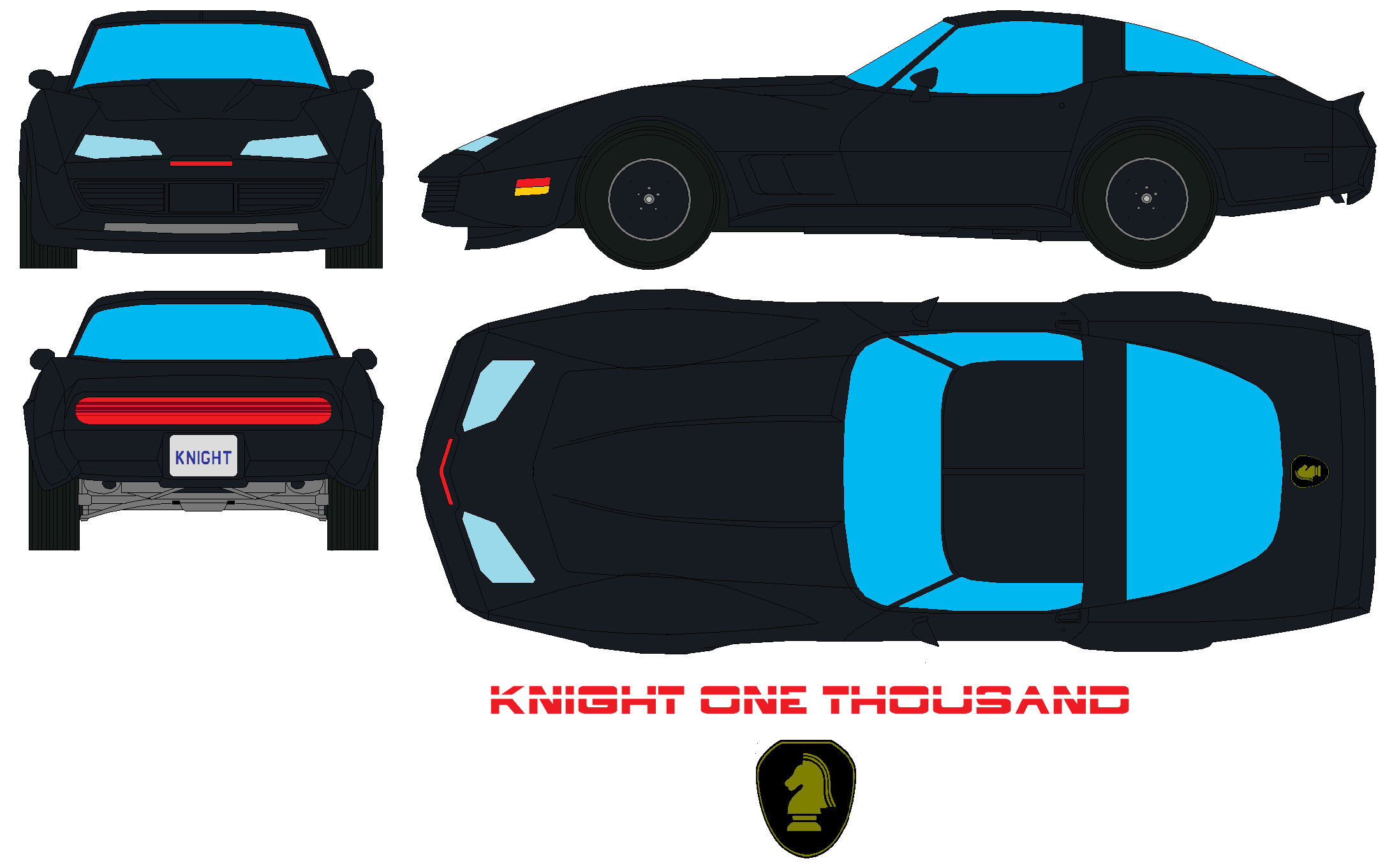 Knight Industries one thousand Knight Rider 0 by bagera3005 on Knight Industries one thousand Knight Rider 0 by bagera3005 on