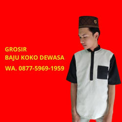 Distributor Baju Koko Pria Terbaru 2023 di Lembang