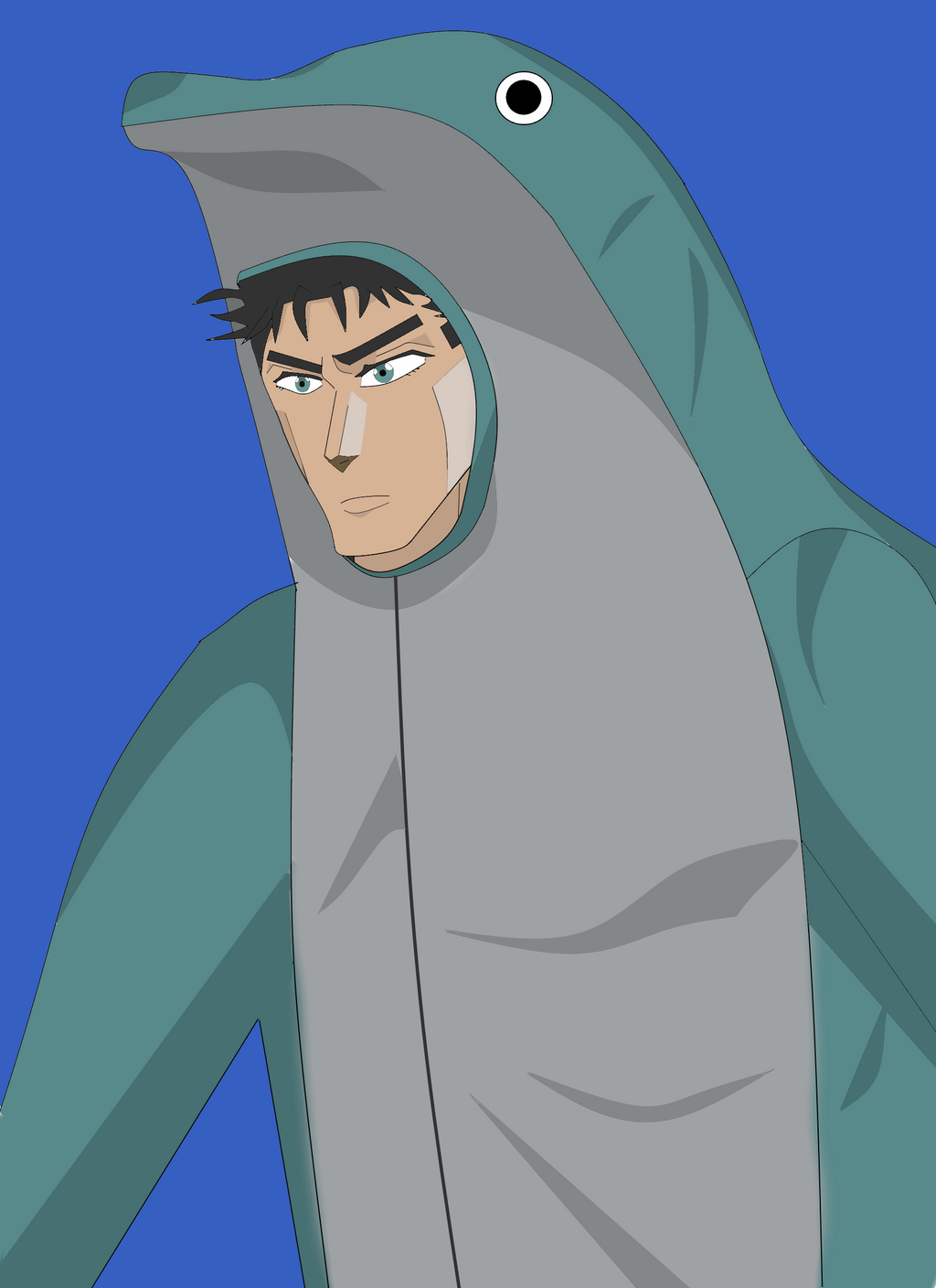 Dolphin suit Jotaro by TrveHxC on DeviantArt