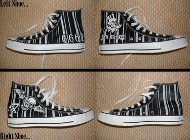 Converse Fear and Loathing in Las Vegas Movie Custom Shoes
