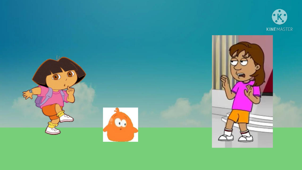 Dora meets her own vyond self by Puccavooz on DeviantArt