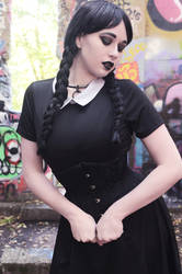 Adult Wednesday Addams