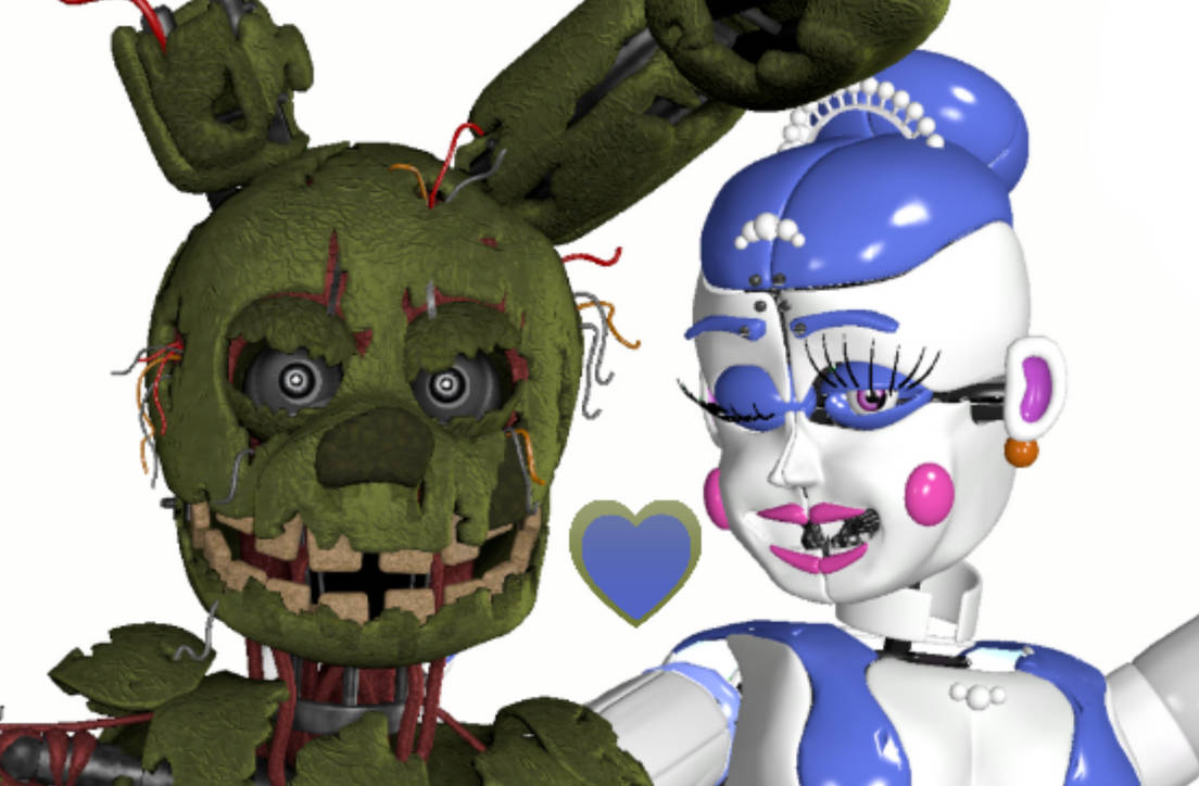 Springtrap x ballora by AgentPrime on DeviantArt