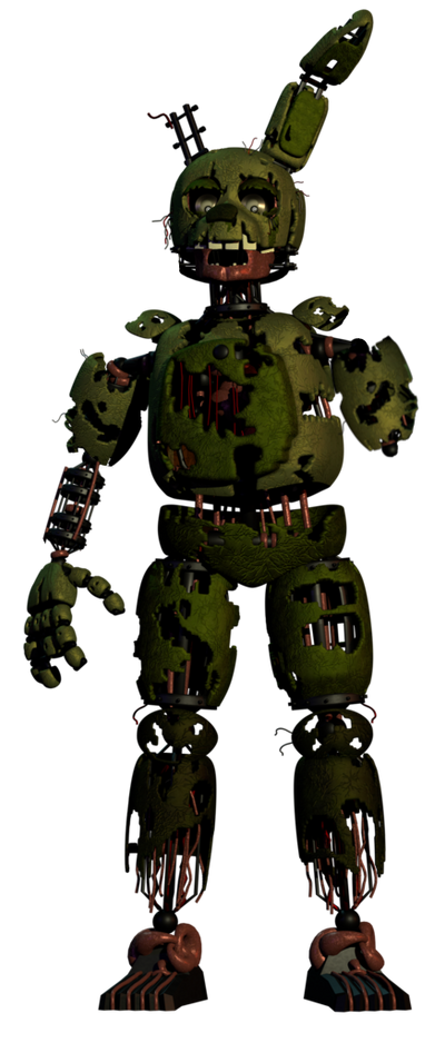 Fanf 6springtrap Fnaf 6 Springtrap (TheHottest Dog's version) by AgentPrime on DeviantArt