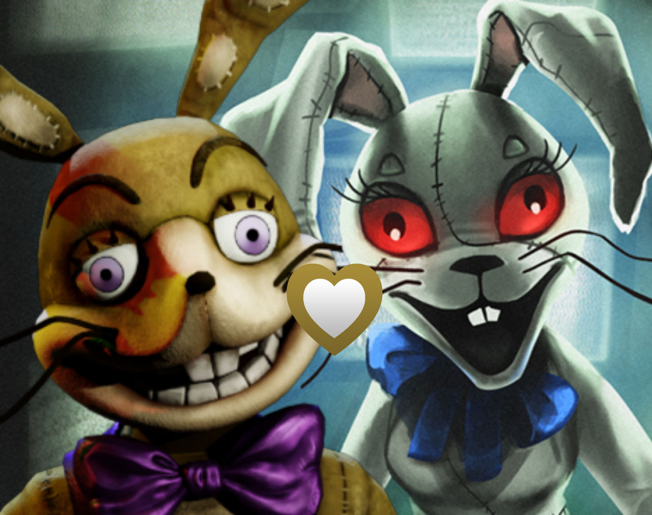 GlitchTrap x Vanny by AgentPrime on DeviantArt