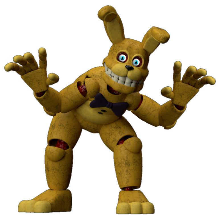 Into the pit Spring bonnie (full body transparent) by AgentPrime on ...