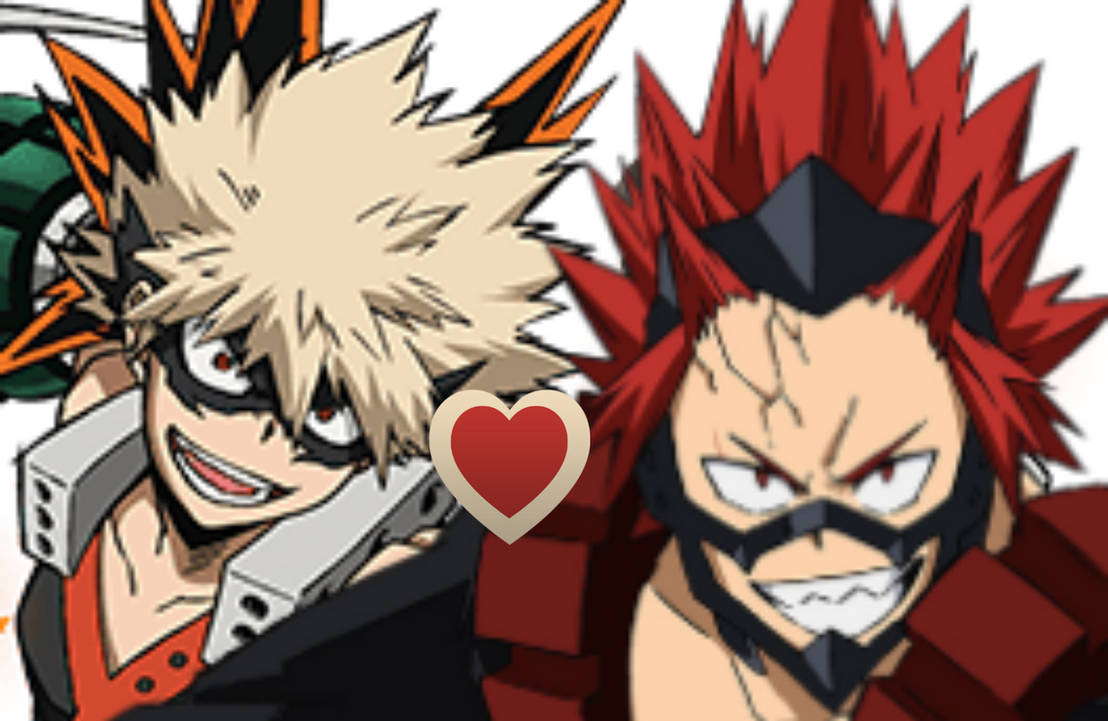 Bakugou x Kirishima by AgentPrime on DeviantArt