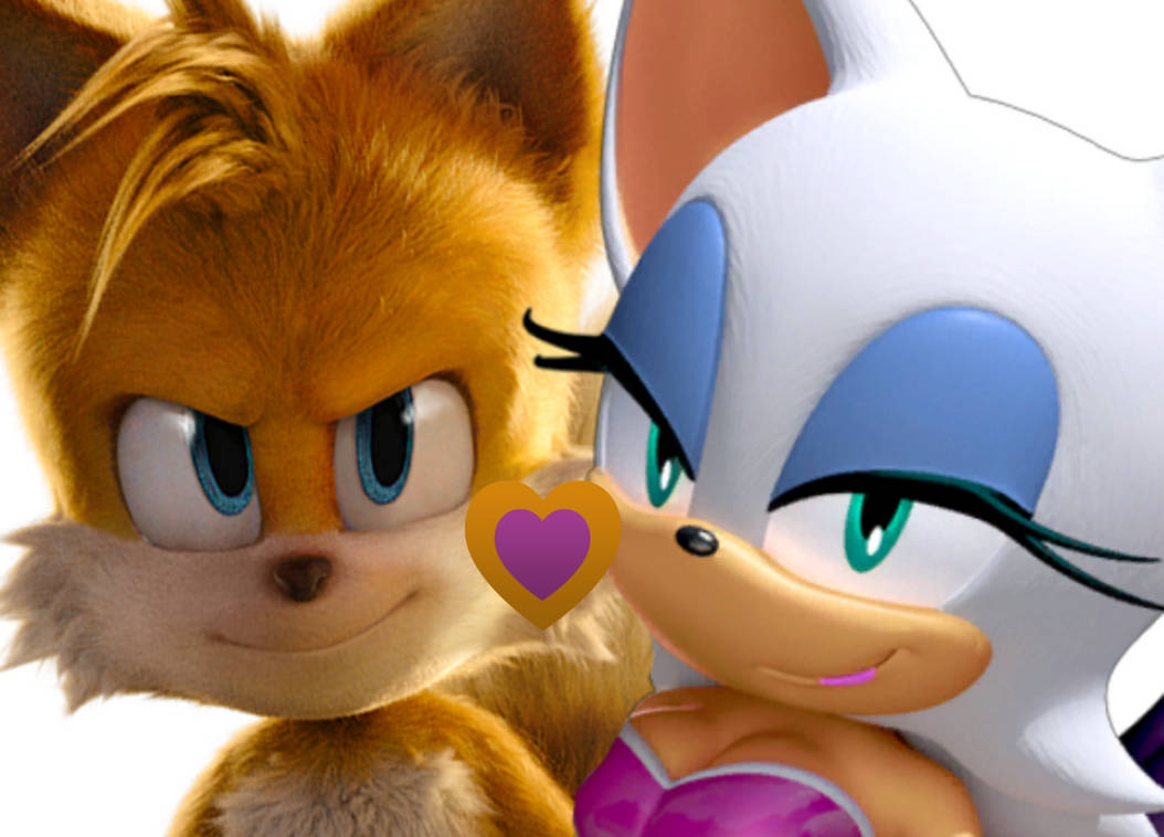 Tails In Rouge Outfit Tails x Rouge by AgentPrime on DeviantArt