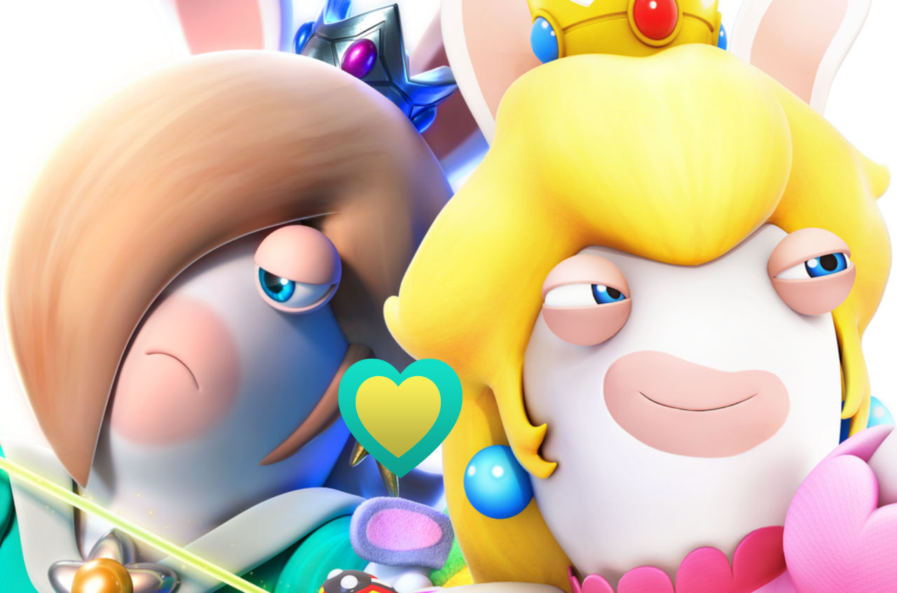 Rabbid Rosalina x Rabbid Peach by AgentPrime on DeviantArt