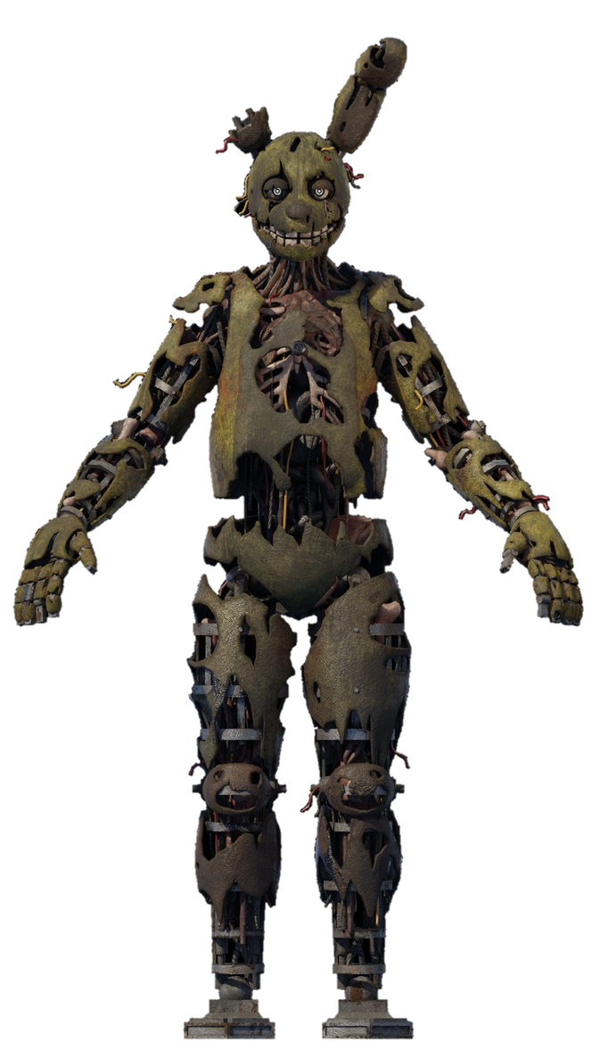 Aftonbuilt classic SpringTrap Render by AgentPrime on DeviantArt