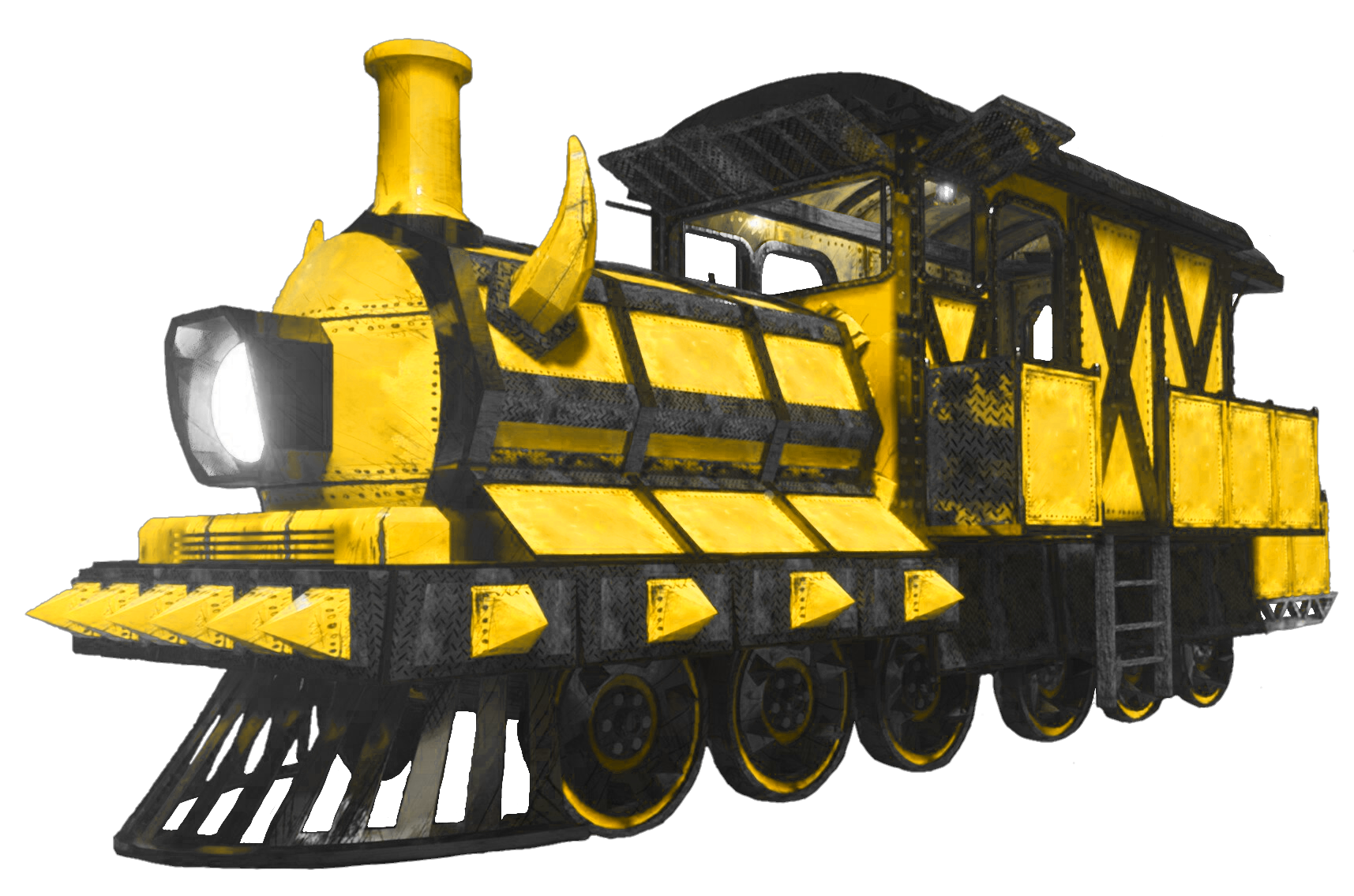 Choo-Choo Charles Old Train engine Render by AgentPrime on DeviantArt