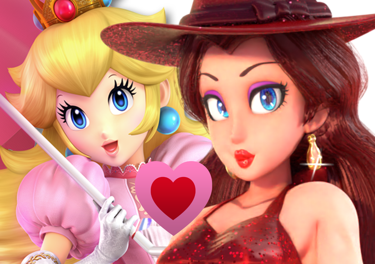 Princess Peach x Pauline by AgentPrime on DeviantArt