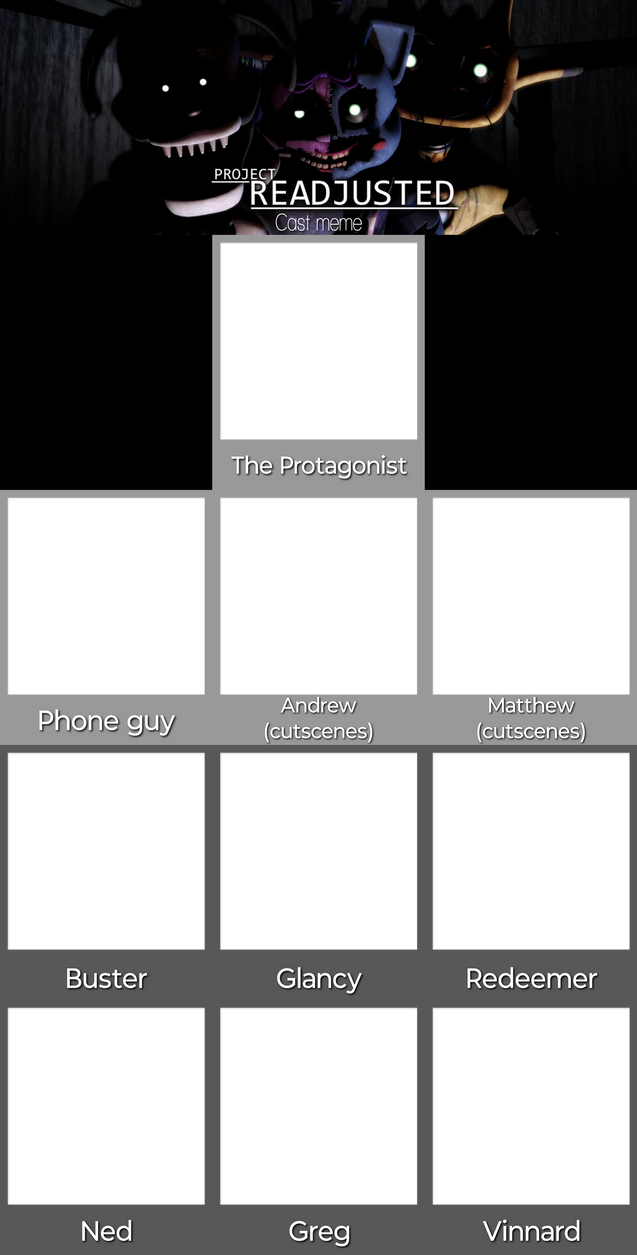 Project Readjusted Cast Meme Base By AgentPrime On DeviantArt Project readjusted cast meme base by agentprime on deviantart