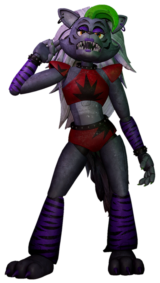FNAF HW2 Roxanne Wolf Render PNG by AgentPrime on DeviantArt
