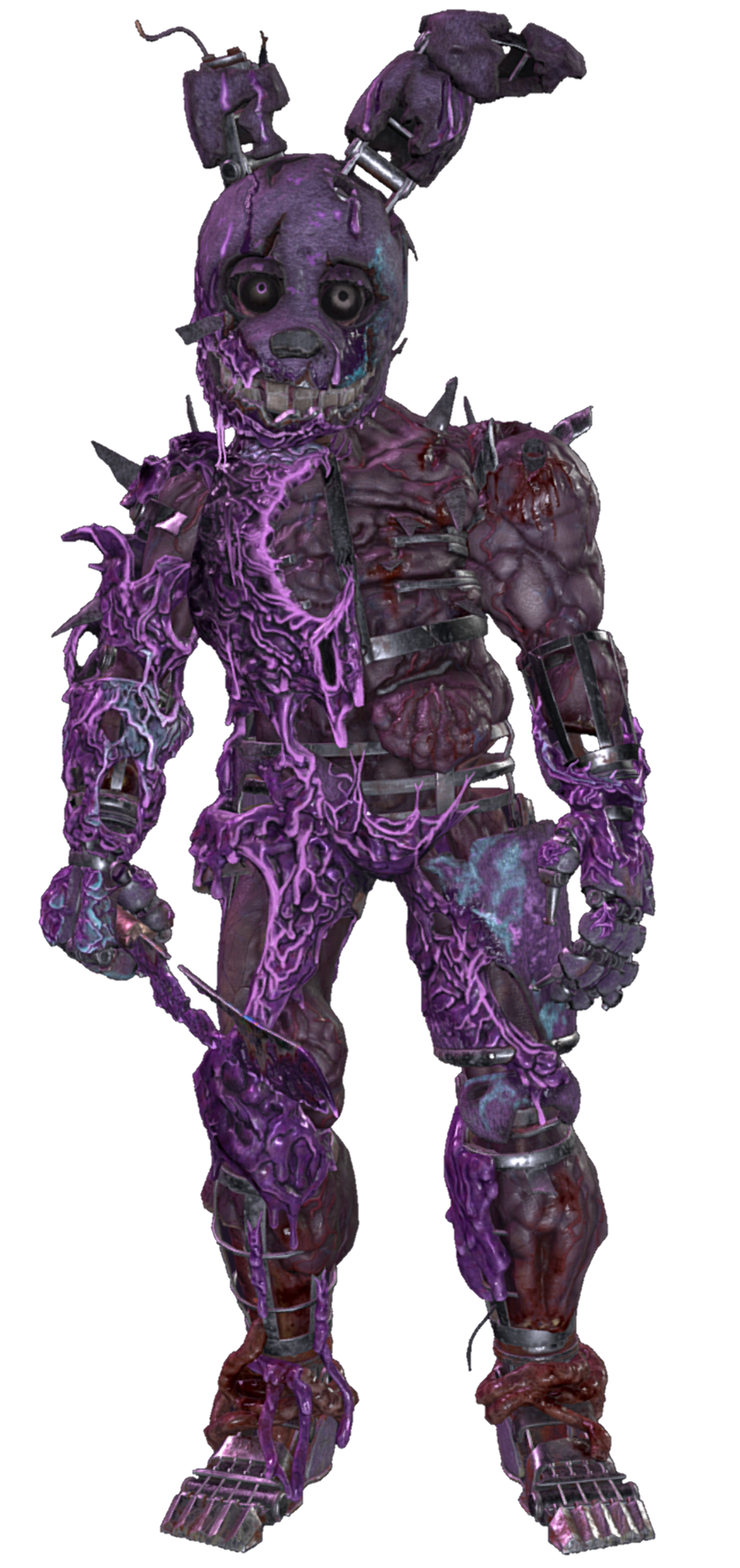 Spring Trap Dbd Back DBD Toxic Springtrap (Transparent) by AgentPrime on DeviantArt
