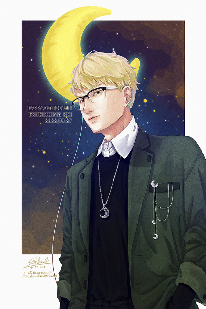 Tsukishima Kei Birthday 09-2022 by Thaodau on DeviantArt
