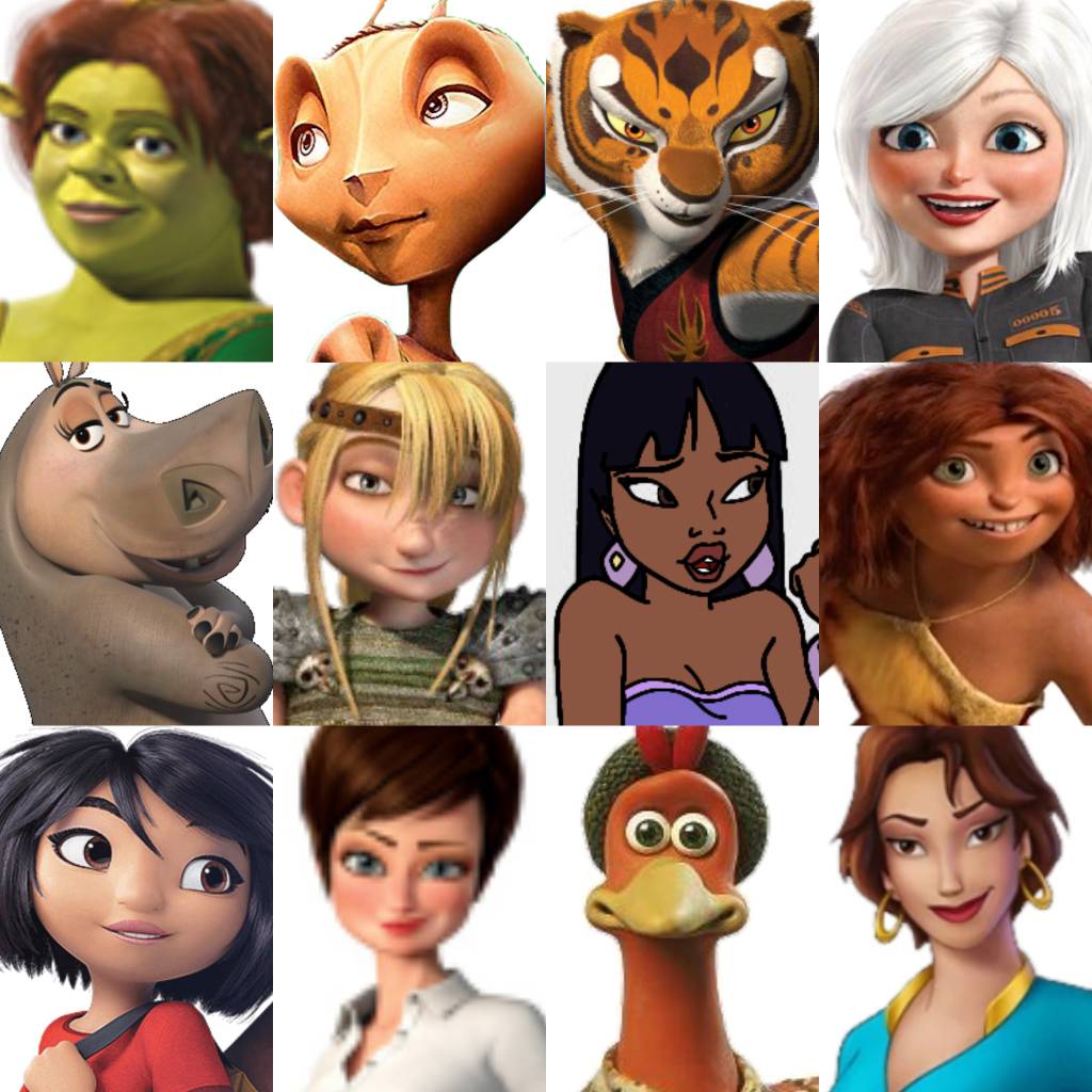 Dreamworks's Deviantart Womens Day (Dreamworks version) by Marielx6 on DeviantArt