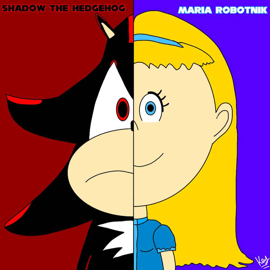 Shadow Marie Shadow and Maria by Marielx6 on DeviantArt
