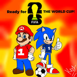 Mario and Sonic at the FIFA World Cup