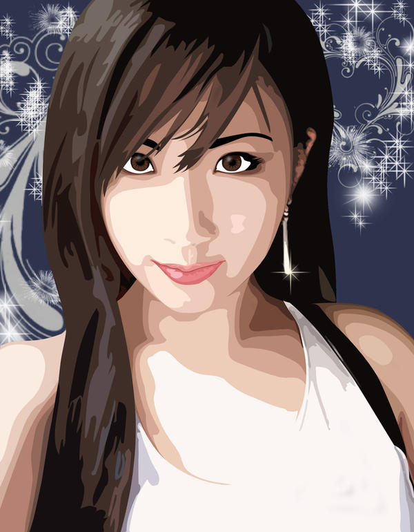 Tifa Vector by TifaYunaGarnette on DeviantArt